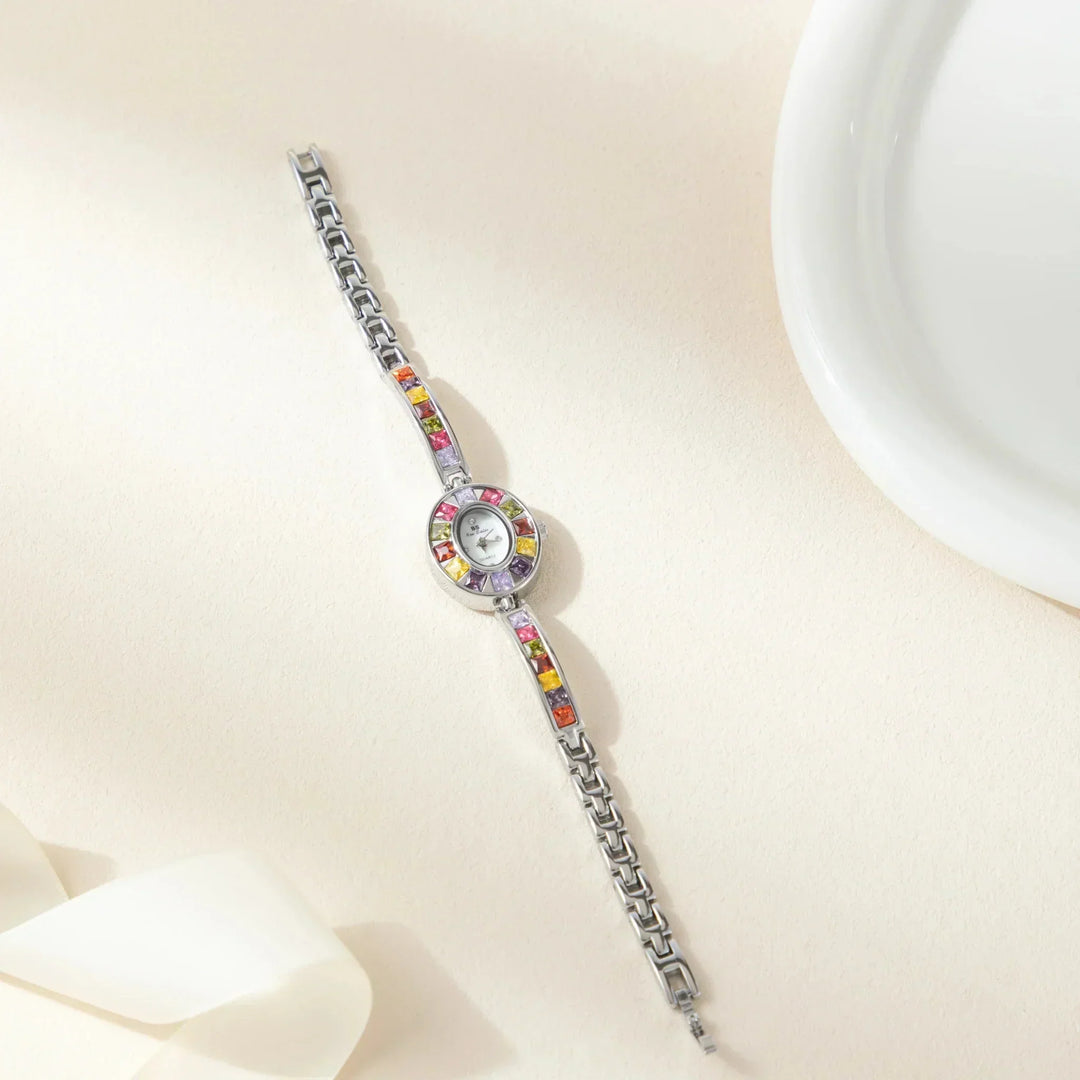 Kiara | Reloj Colorido con Dorado