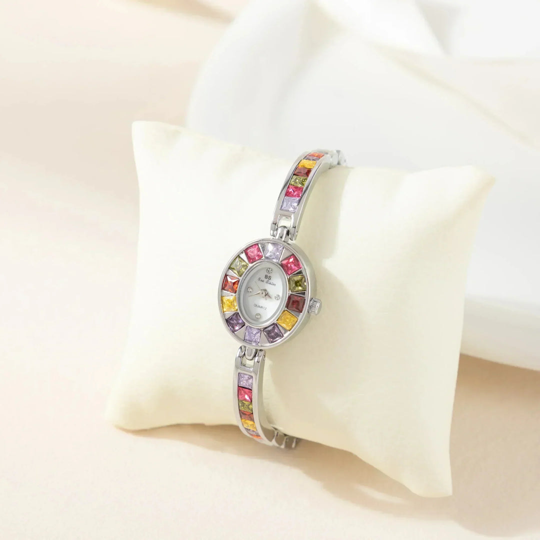 Kiara | Reloj Colorido con Dorado