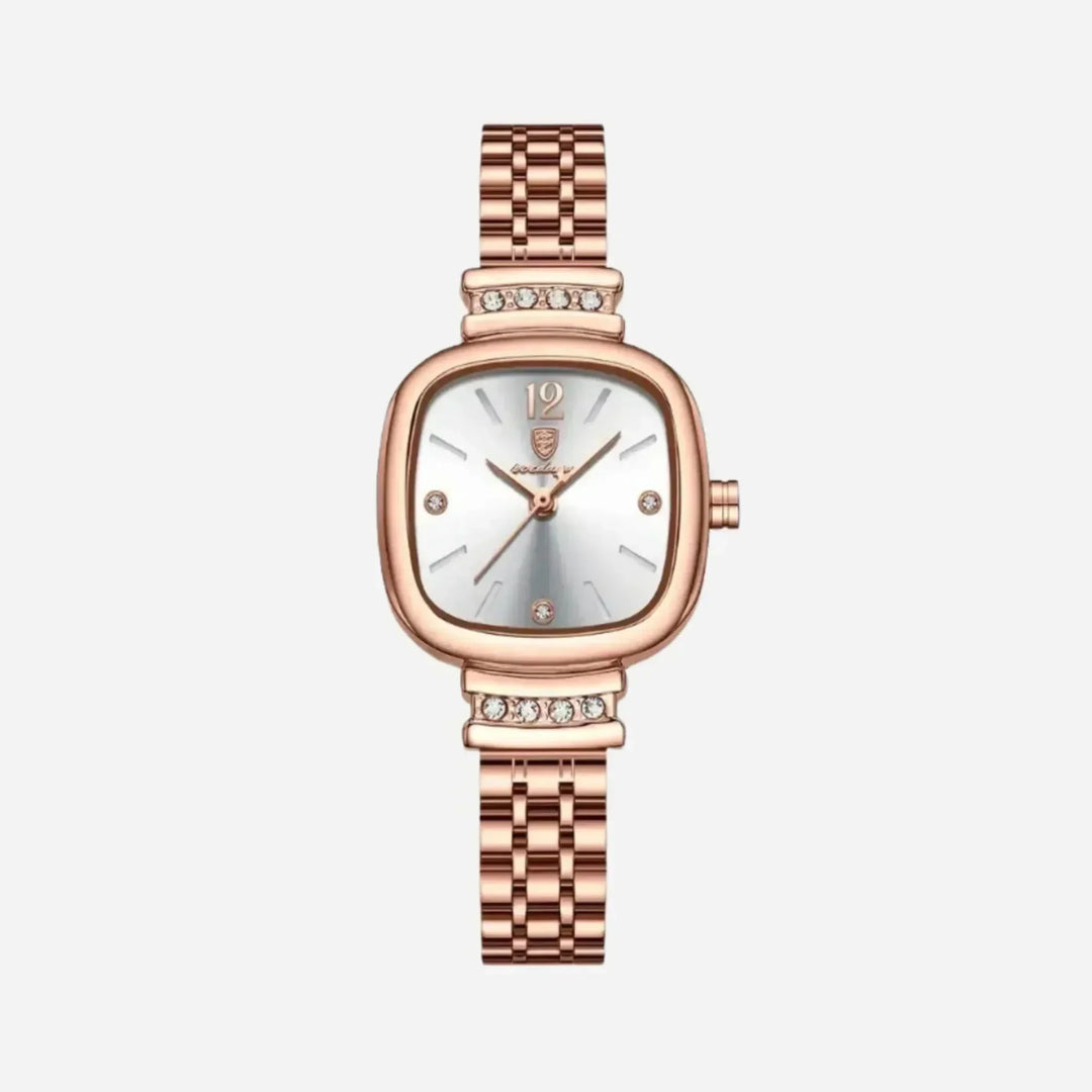 Polly | Reloj Retro Bronze