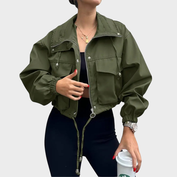 Reyna | Campera Corta con Cierre