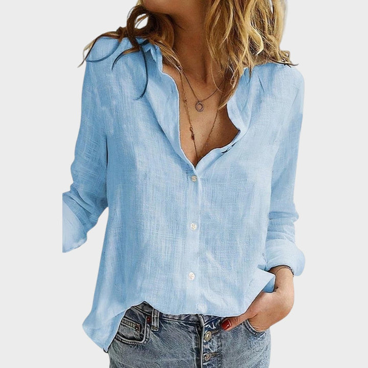 Candela | Blusa de Lino