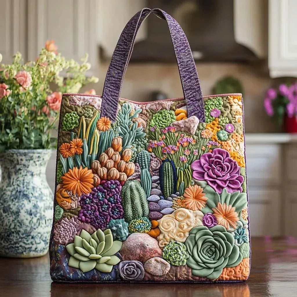 Cartera Artesanal | Jardín de Suculentas