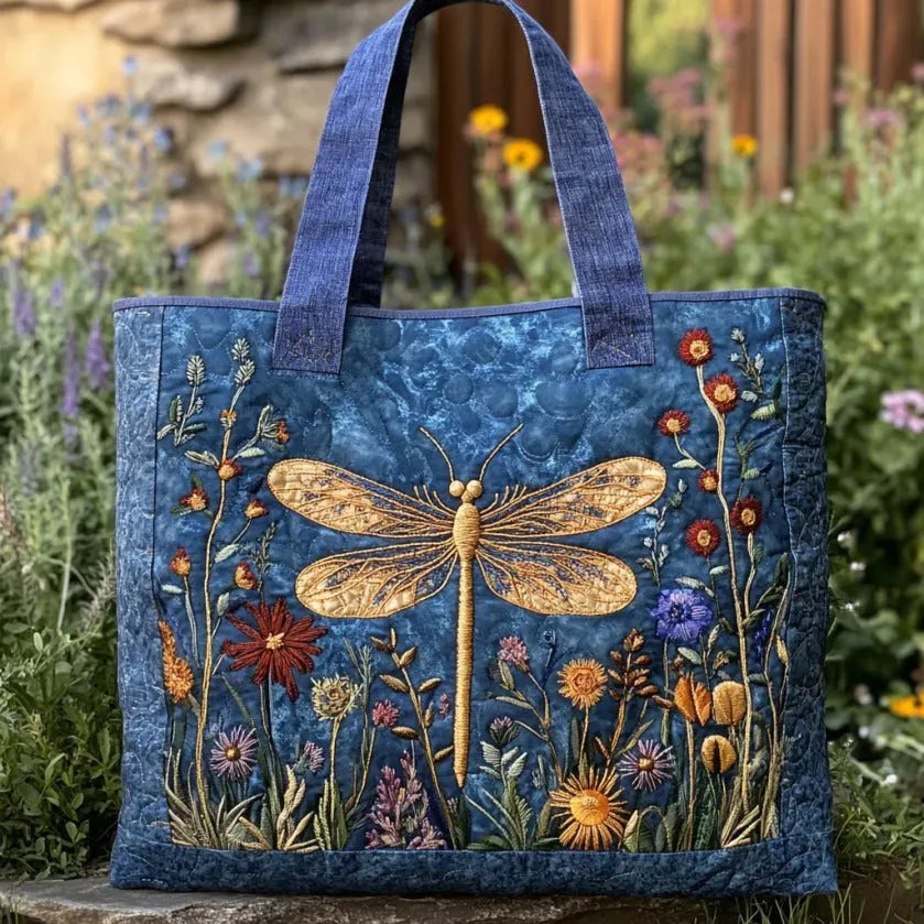 Cartera Artesanal | Libélula Dorada