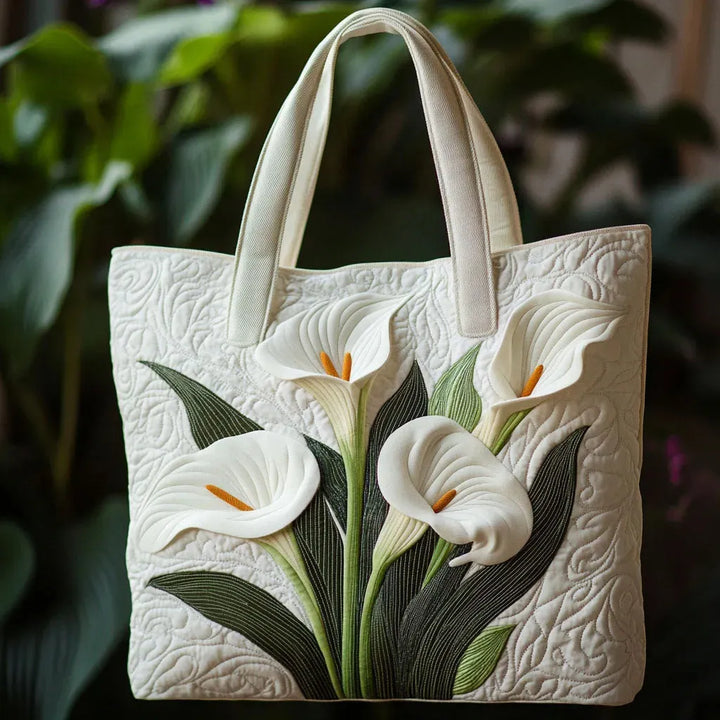 Cartera Artesanal | Lirios Blancos