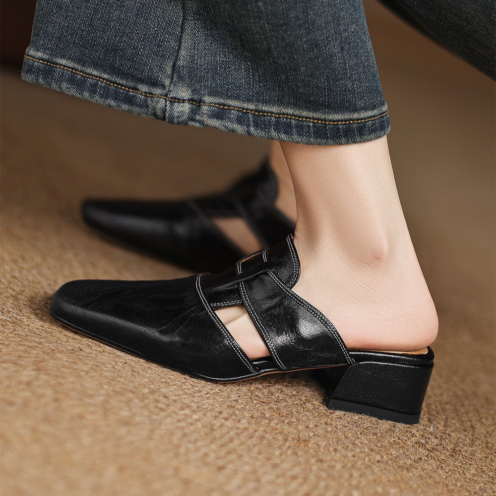 Rosel | Mules Punta Cuadrada