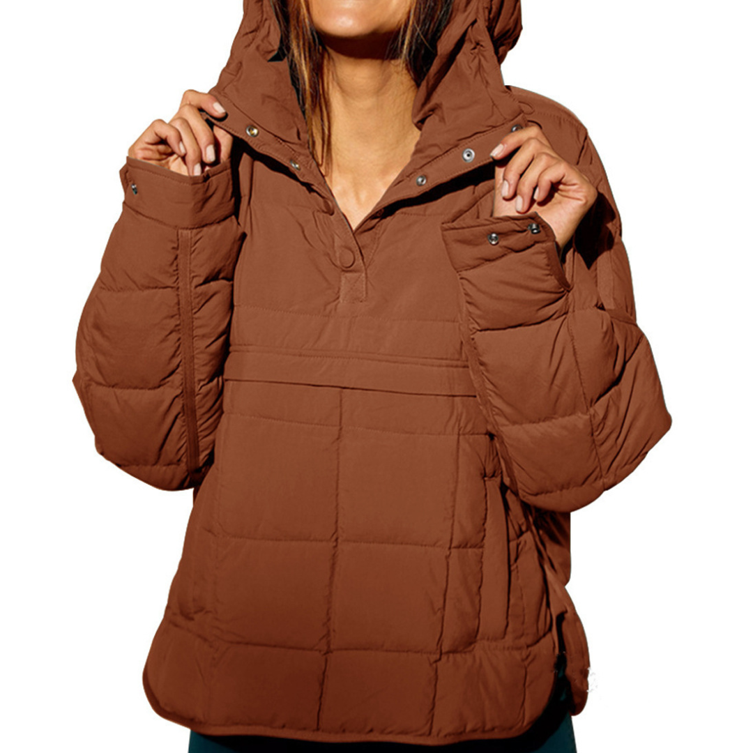 Norah | Chaqueta Acolchada con Capucha y Confort