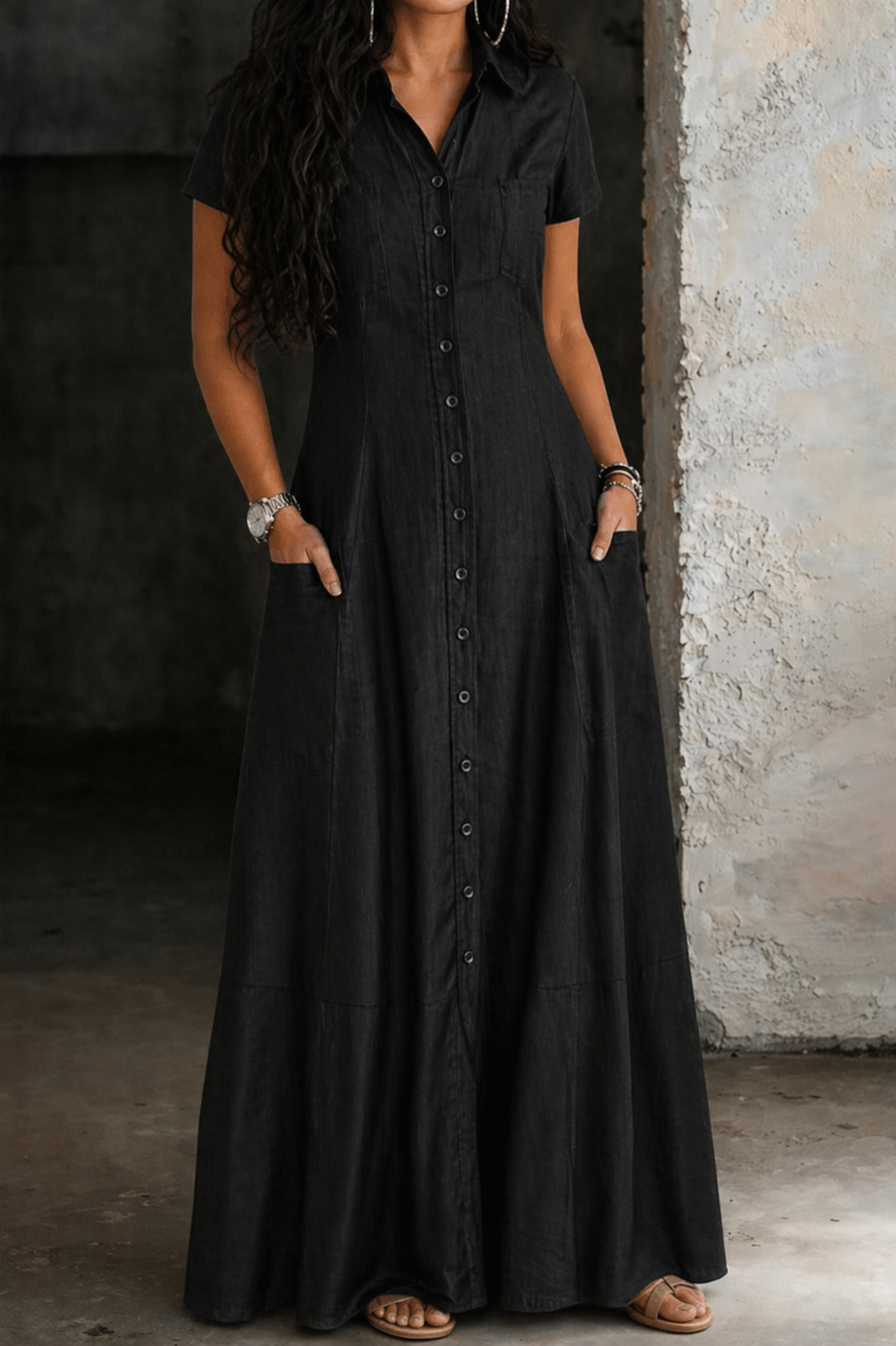 Victoria | Vestido Largo de Jean