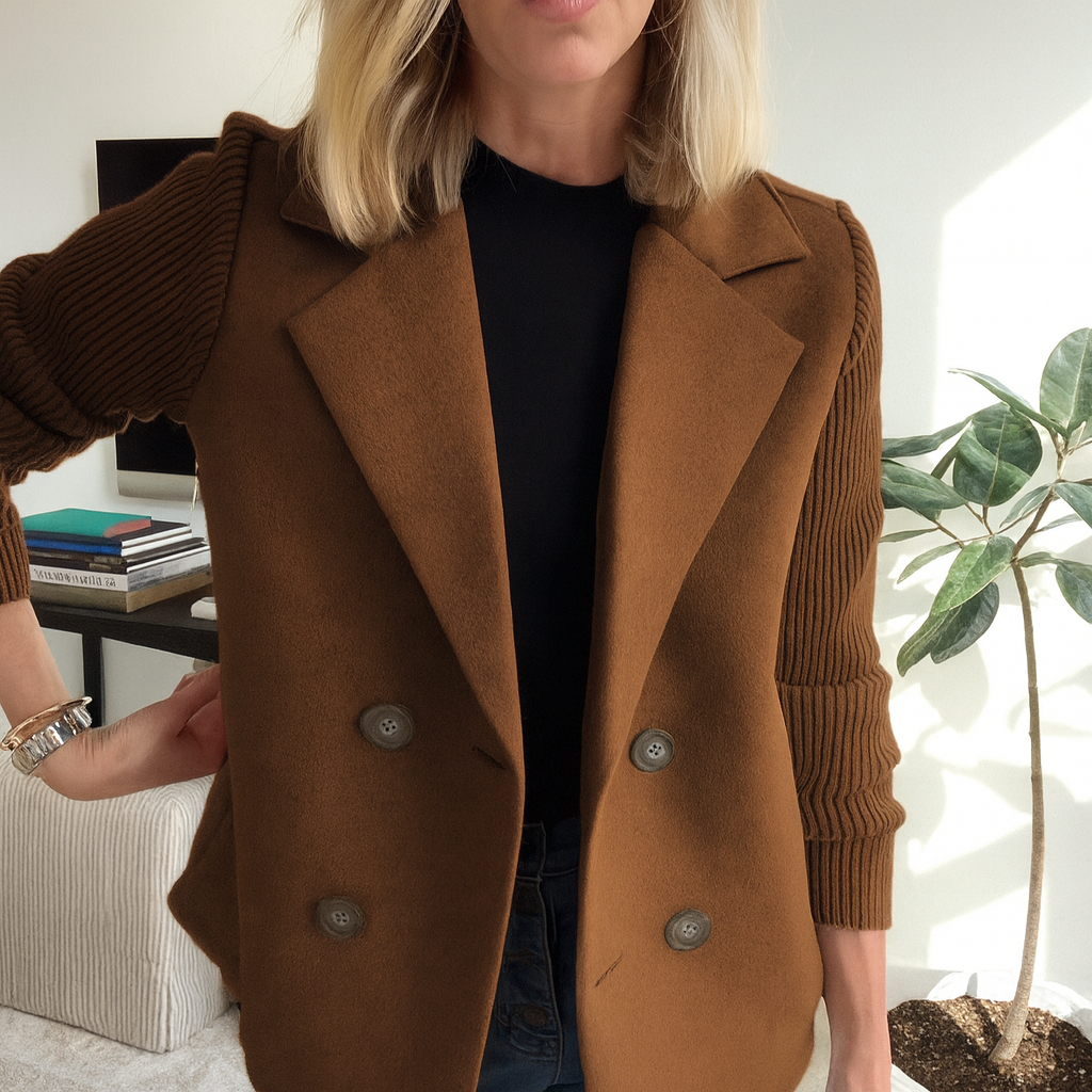 Sasha | Campera Blazer Acanalado