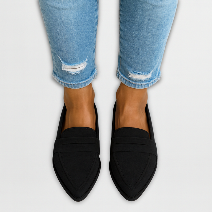 Nadia | Mocasines de ante