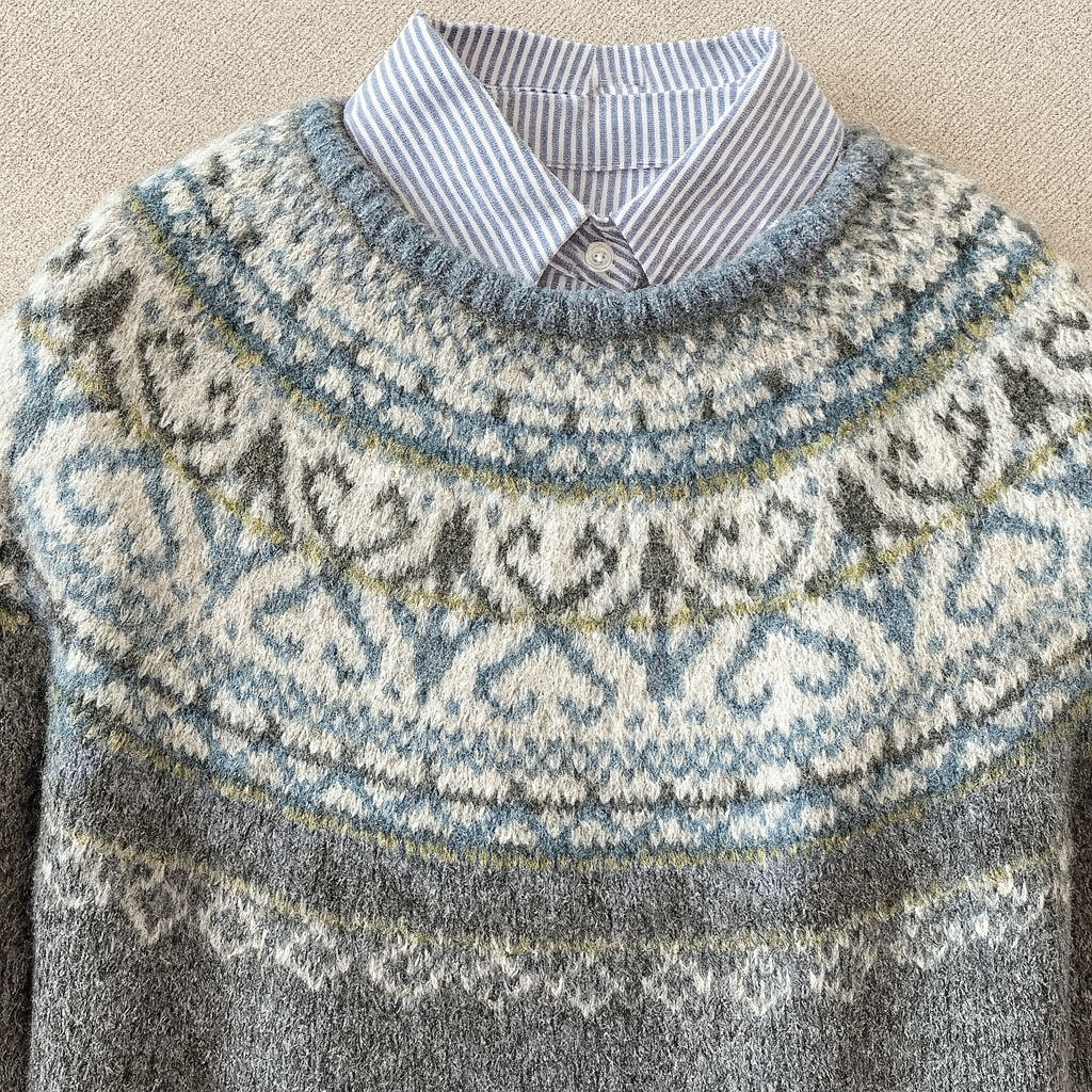 Luxa | Suéter Vintage Gris