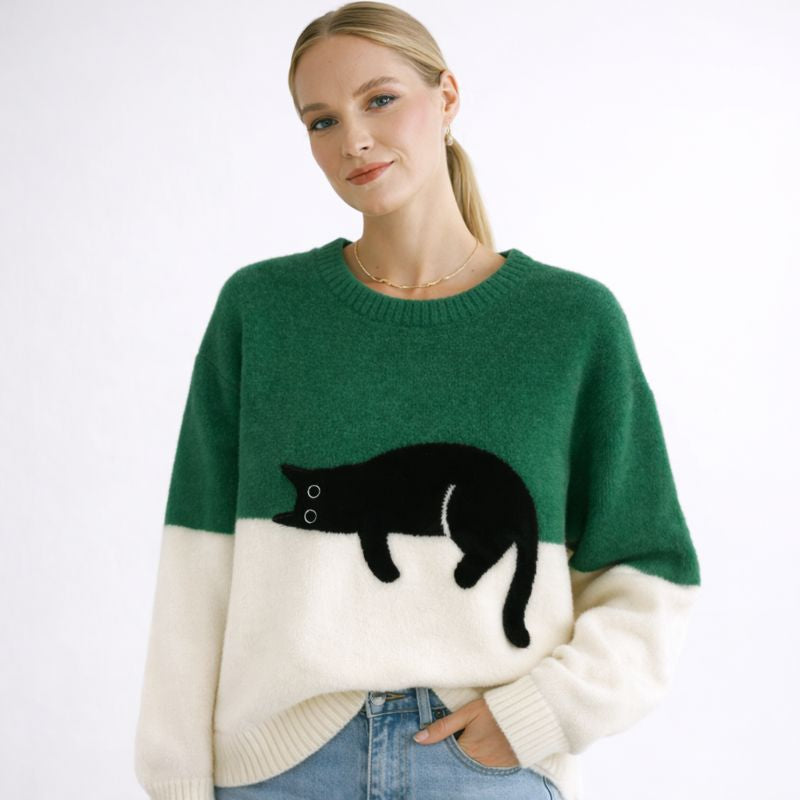 Suéter de Punto Acogedor Ruthie para Gatos