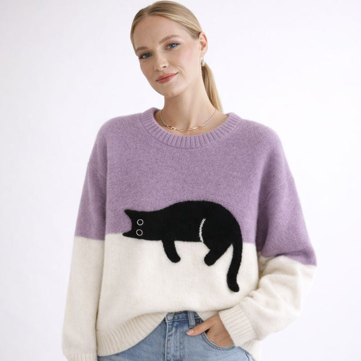Suéter de Punto Acogedor Ruthie para Gatos