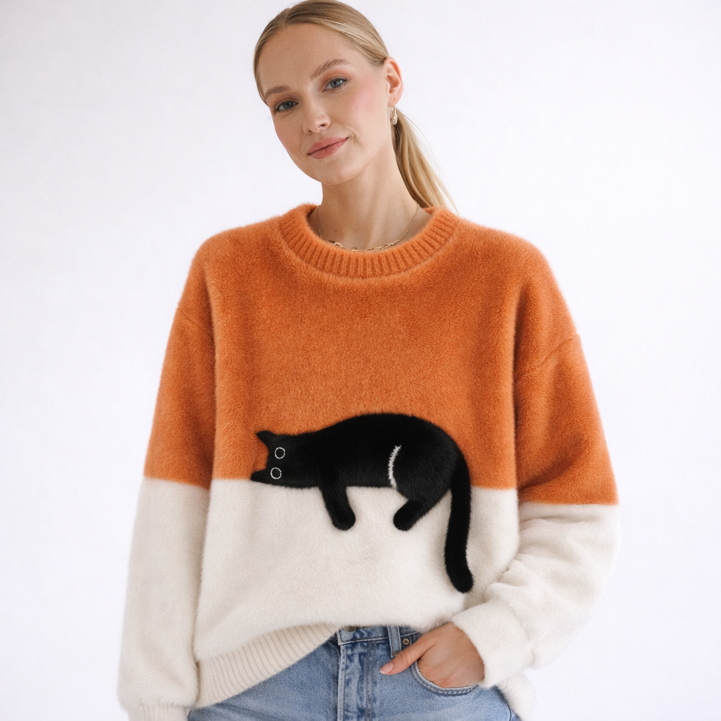 Suéter de Punto Acogedor Ruthie para Gatos
