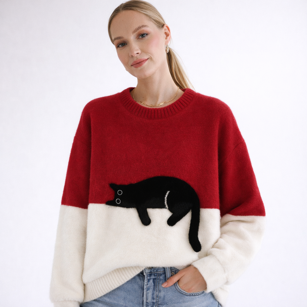 Suéter de Punto Acogedor Ruthie para Gatos
