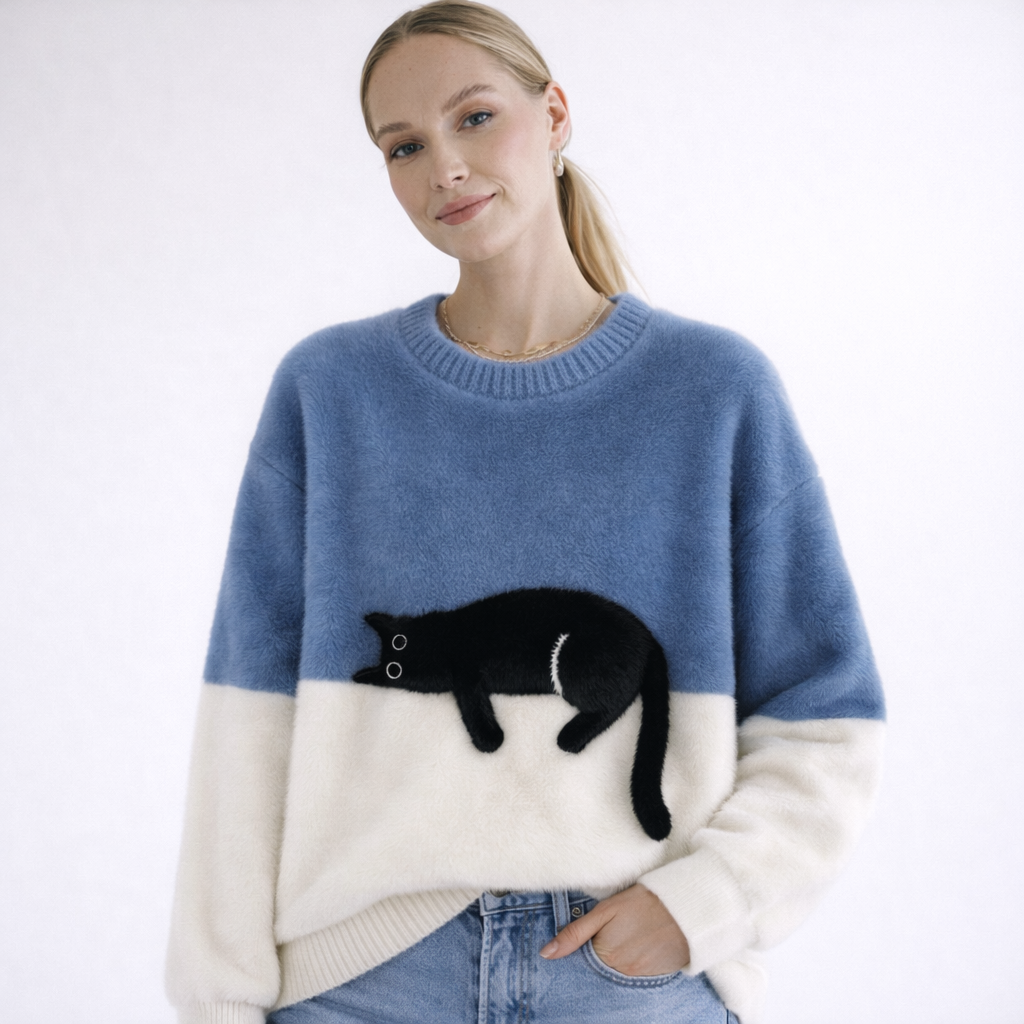 Suéter de Punto Acogedor Ruthie para Gatos