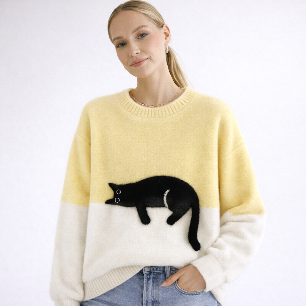 Suéter de Punto Acogedor Ruthie para Gatos