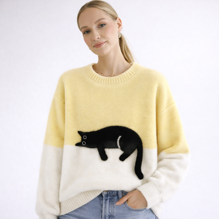 Suéter de Punto Acogedor Ruthie para Gatos