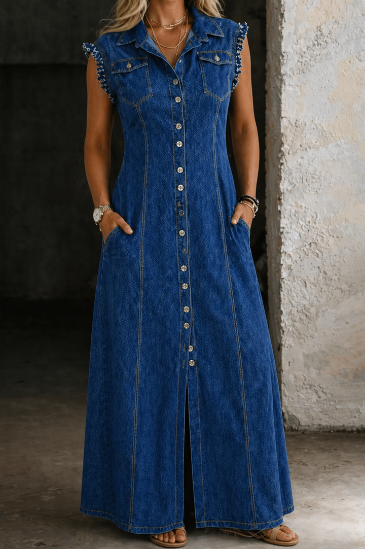 Liora | Vestido de Mezclilla Talla Grande