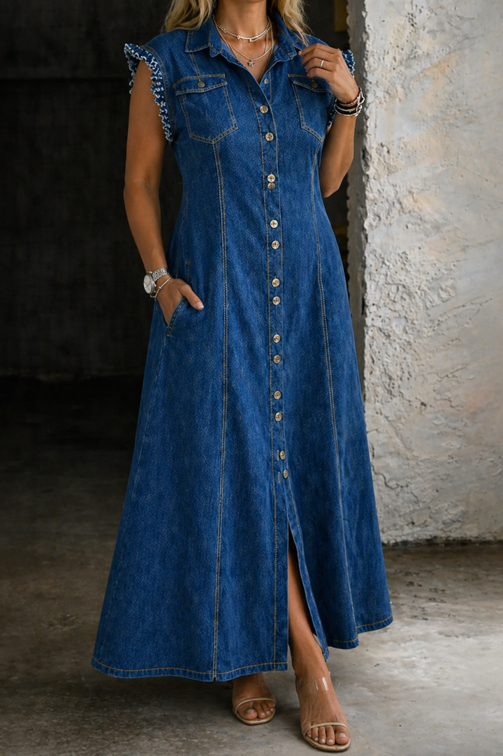 Liora | Vestido de Mezclilla Talla Grande