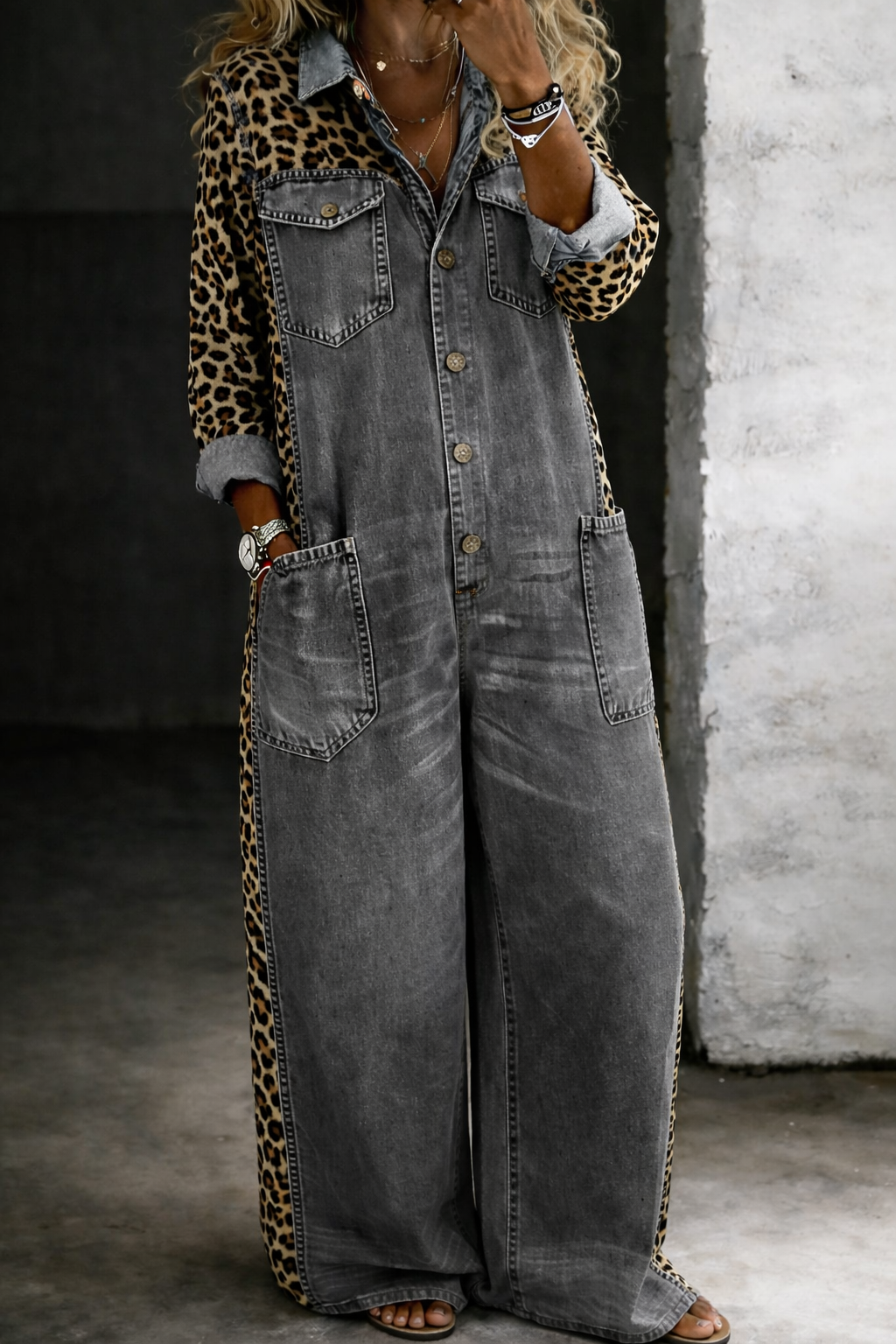 Martina | Enterito Camisero de Jean