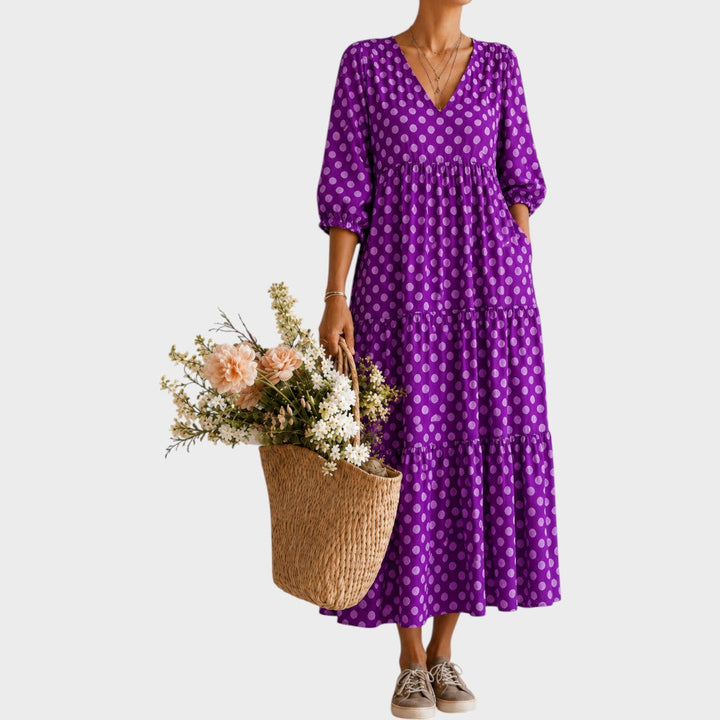 Olivia | Vestido Maxi de Lino