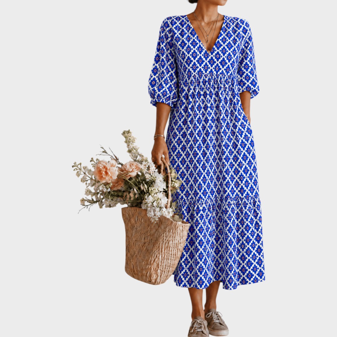 Olivia | Vestido Maxi de Lino