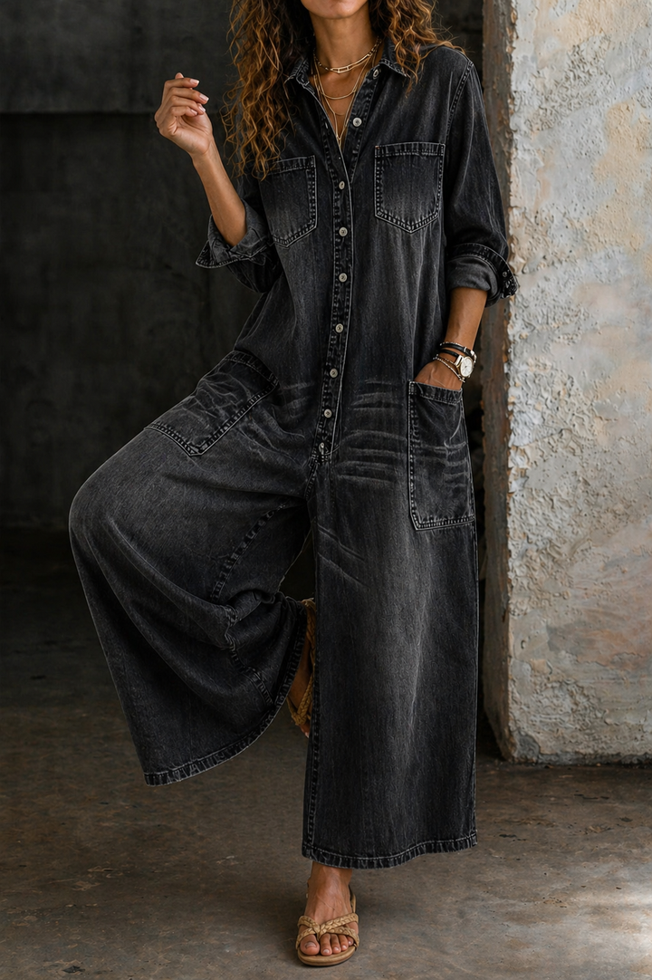 Vivienne | Mono de mezclilla casual