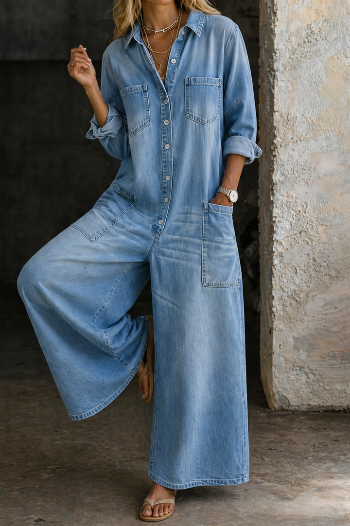 Vivienne | Mono de mezclilla casual
