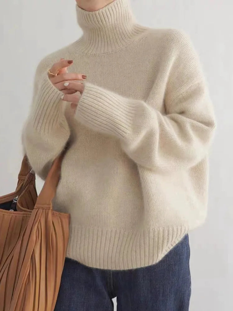 Marianne | Suéter de Cuello Alto Luxe