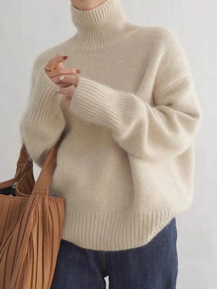 Marianne | Suéter de Cuello Alto Luxe