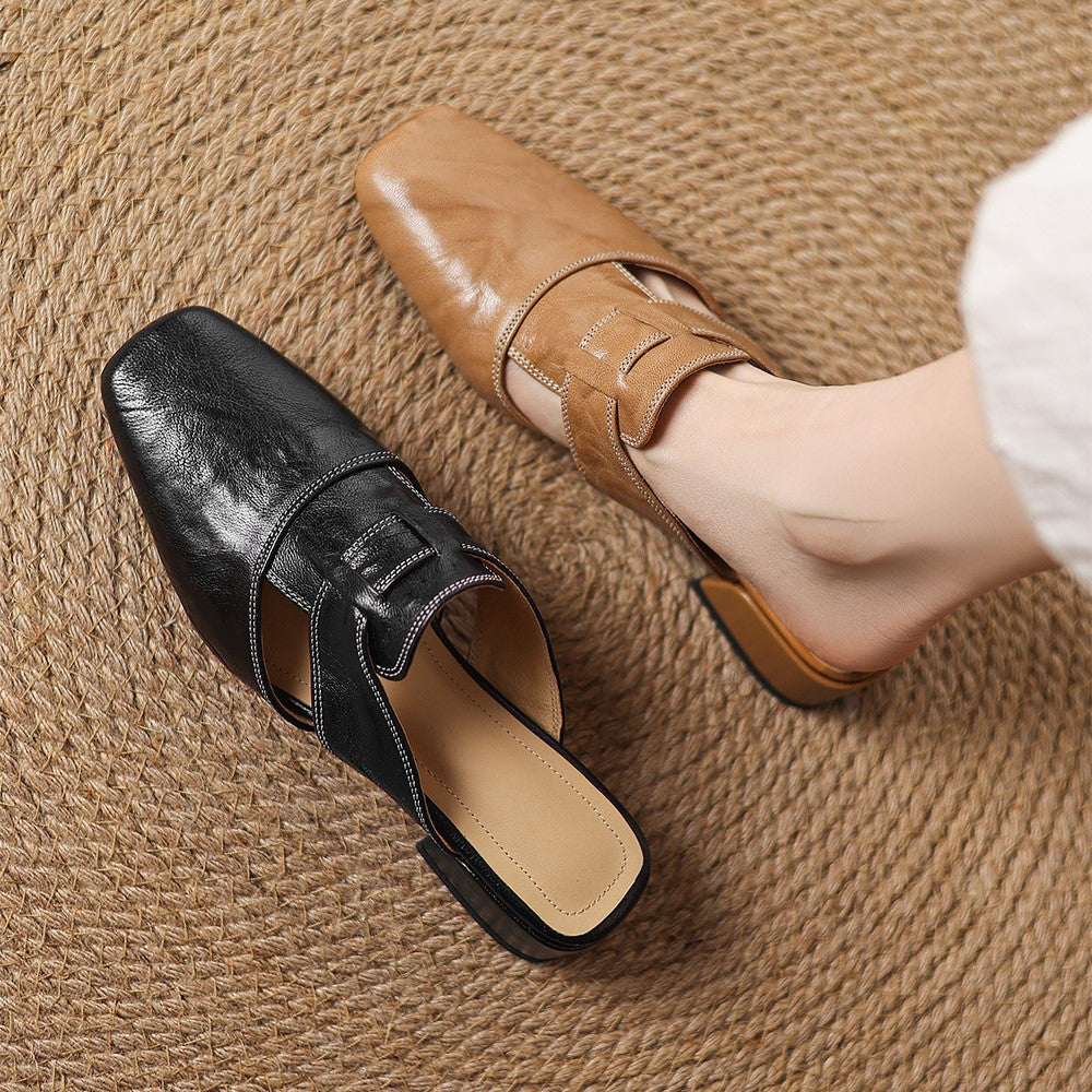Rosel | Mules Punta Cuadrada