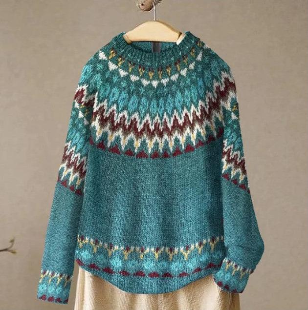 Finley | Suéter de punto Boho Wave
