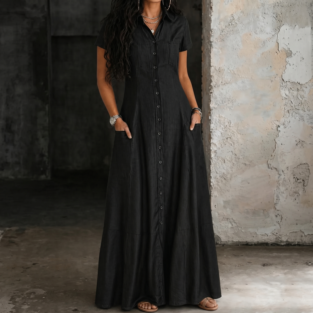 Victoria | Vestido Largo de Jean