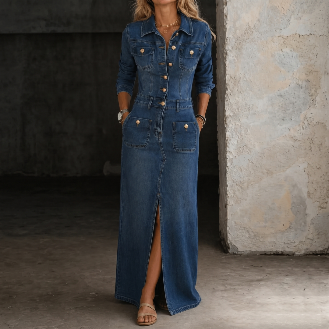 Leila | Denim Clásico y Cómodo
