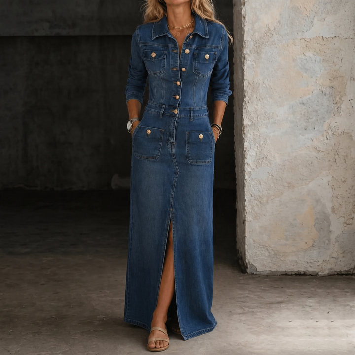 Leila | Denim Clásico y Cómodo