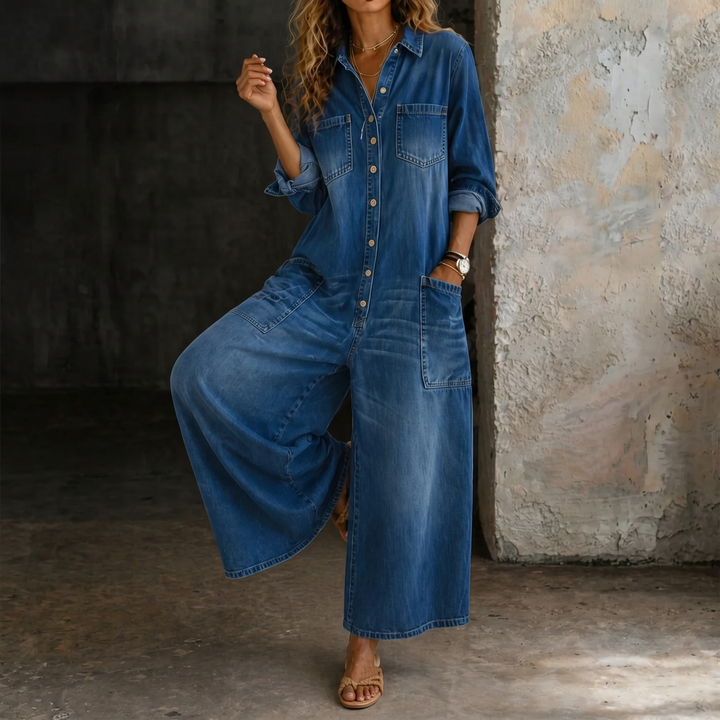Vivienne | Mono de mezclilla casual