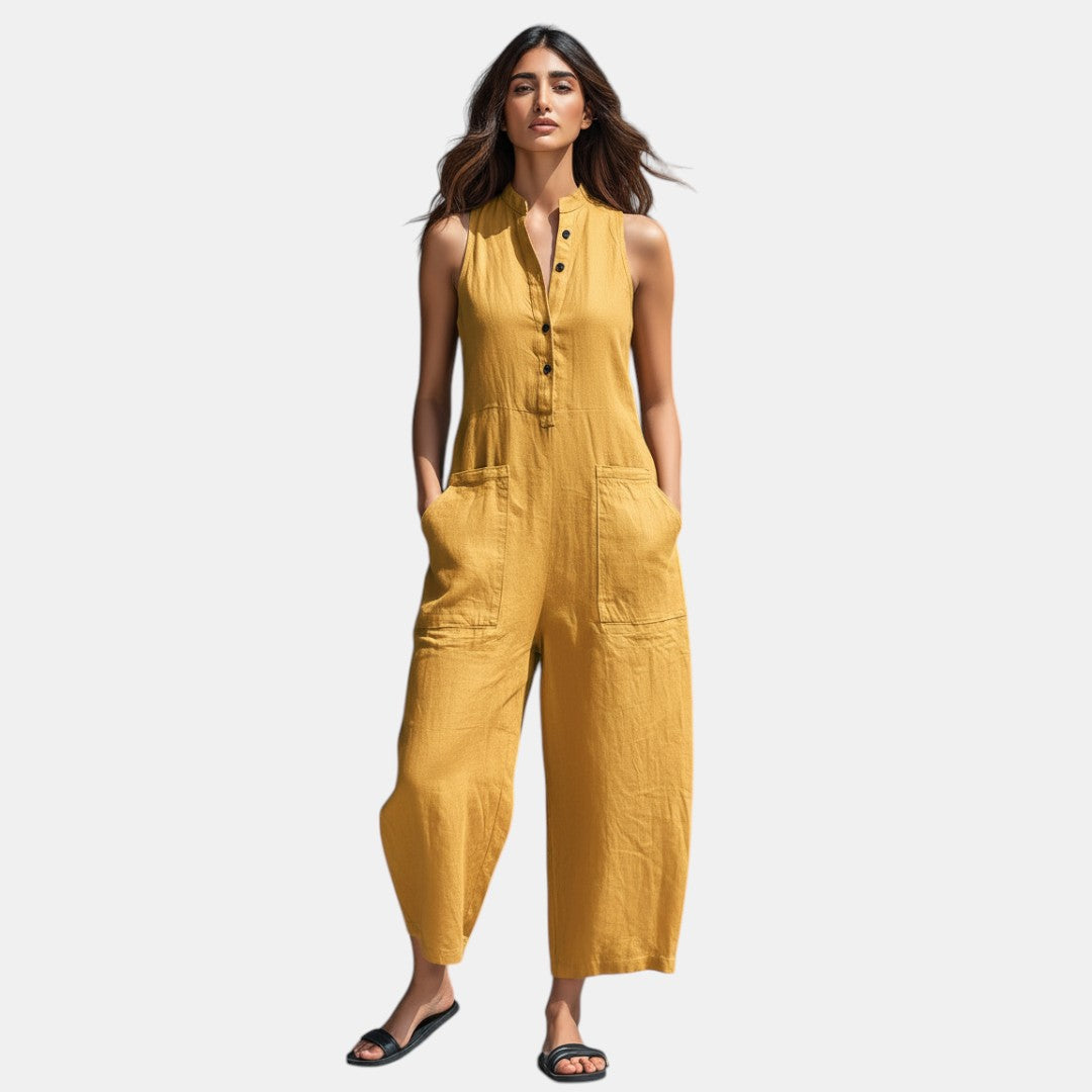 Selva | Enterito Elegante sin Mangas