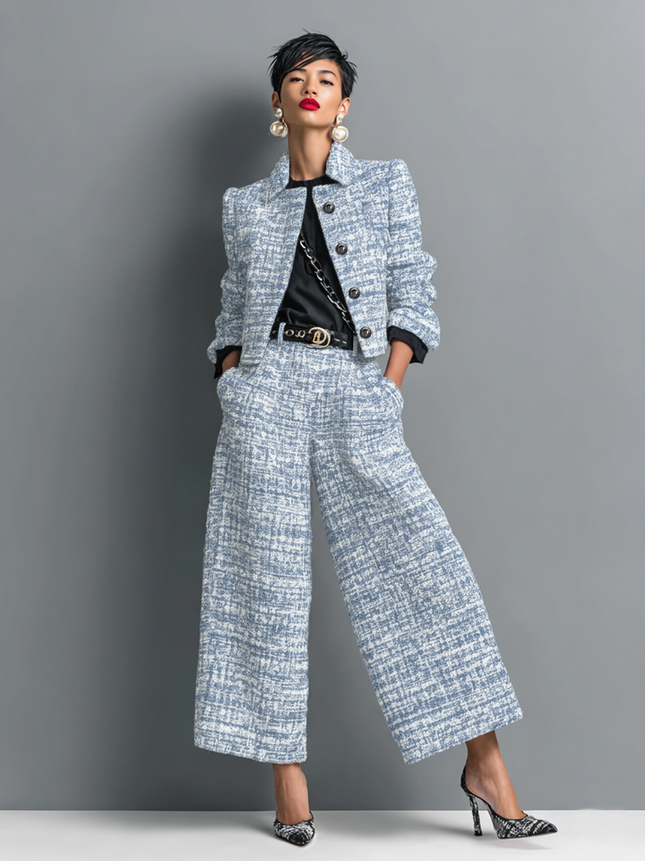 Akira | Conjunto Elegante de Dos Piezas – Co-Ord Moderno