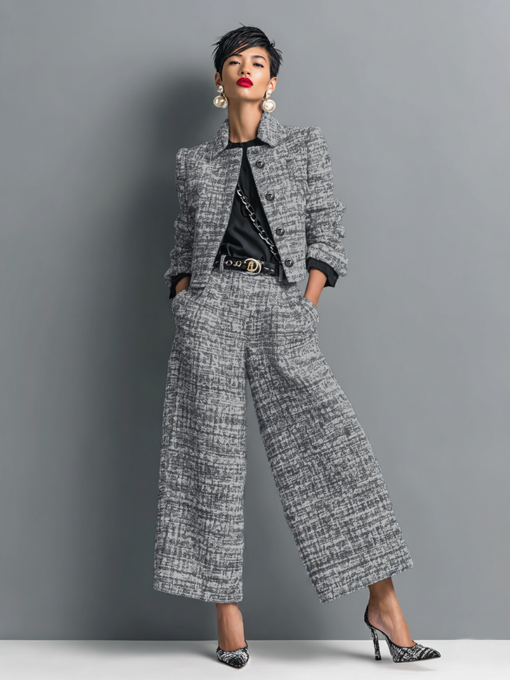 Akira | Conjunto Elegante de Dos Piezas – Co-Ord Moderno