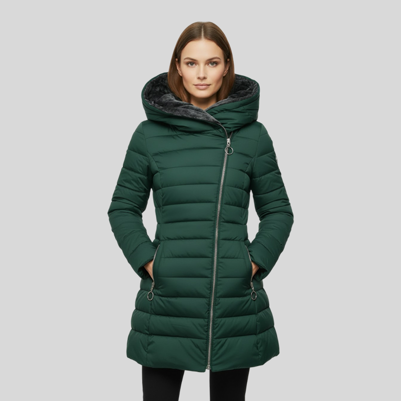 Polarine | Chaqueta acolchada con forro de forro polar
