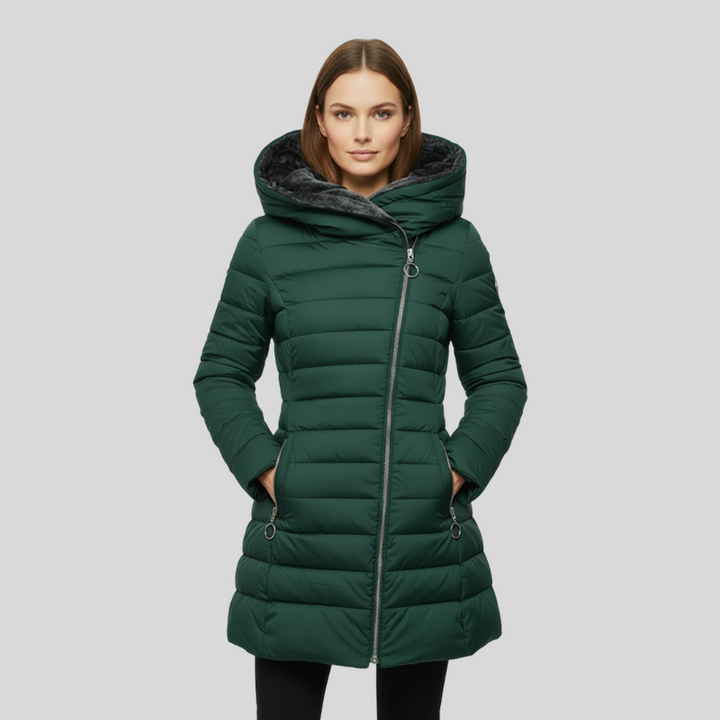 Polarine | Chaqueta acolchada con forro de forro polar