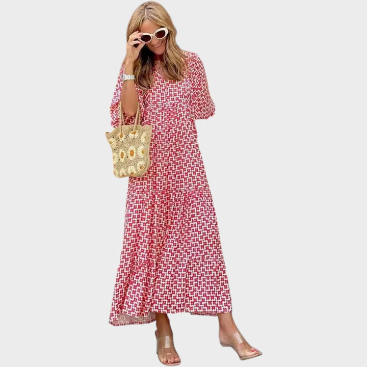 Olivia | Vestido Maxi de Lino