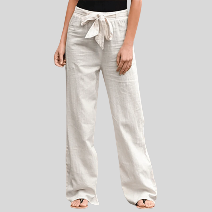 Joleen | Pantalones de ocio para mujeres con cordón y cintura elástica