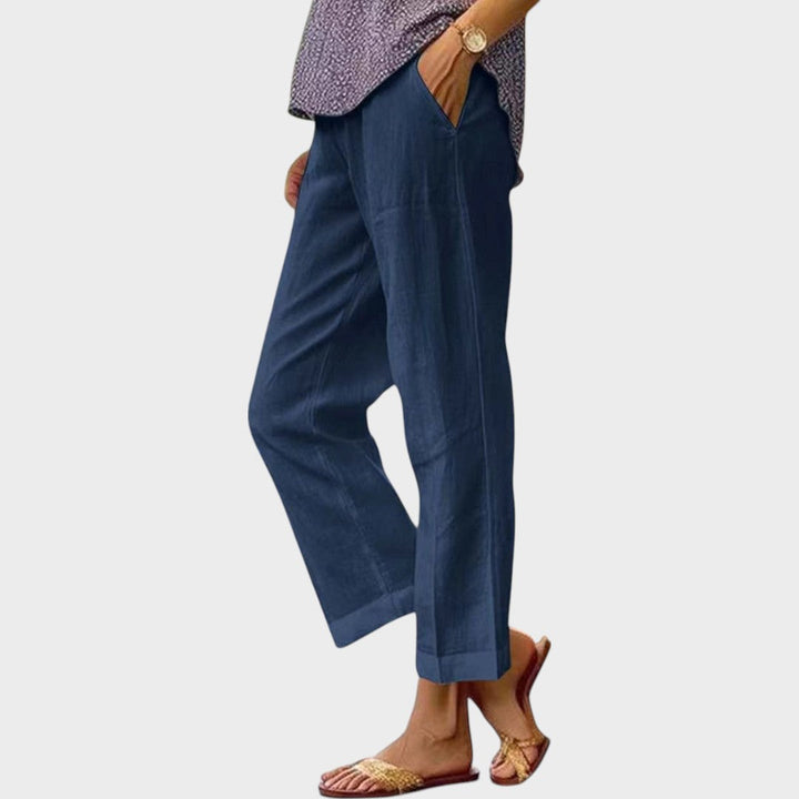Agustina | Pantalón Liviano de Corte Recto