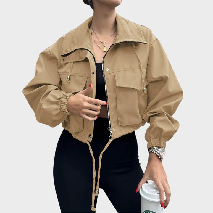 Reyna | Campera Corta con Cierre
