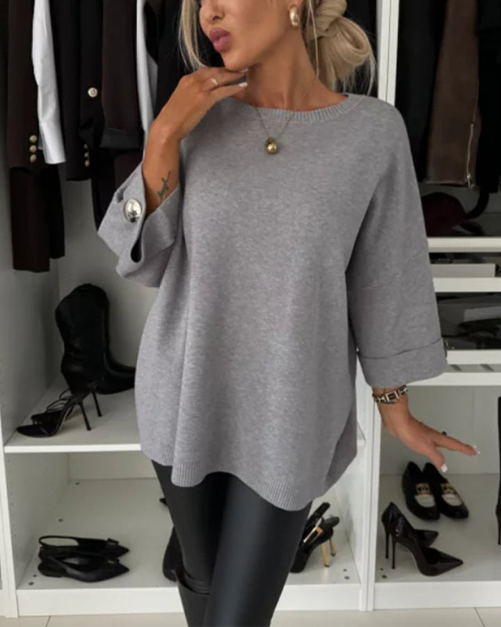 Lottie | Suéter Abotonado Acogedor