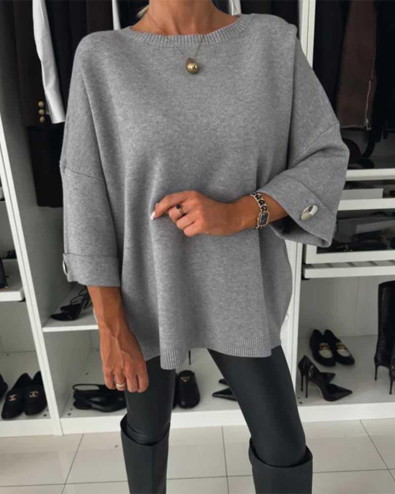 Lottie | Suéter Abotonado Acogedor