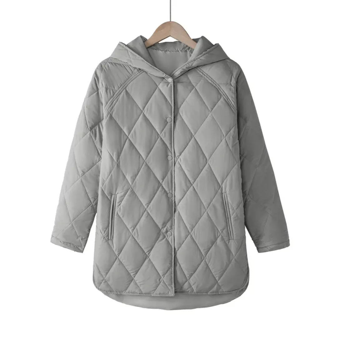 Nyla | Chaqueta Acolchada de Diamante Acogedora