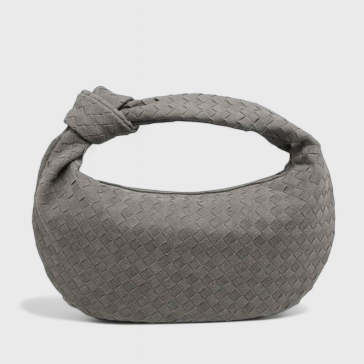 Lila | Cartera Tejida con Nudo
