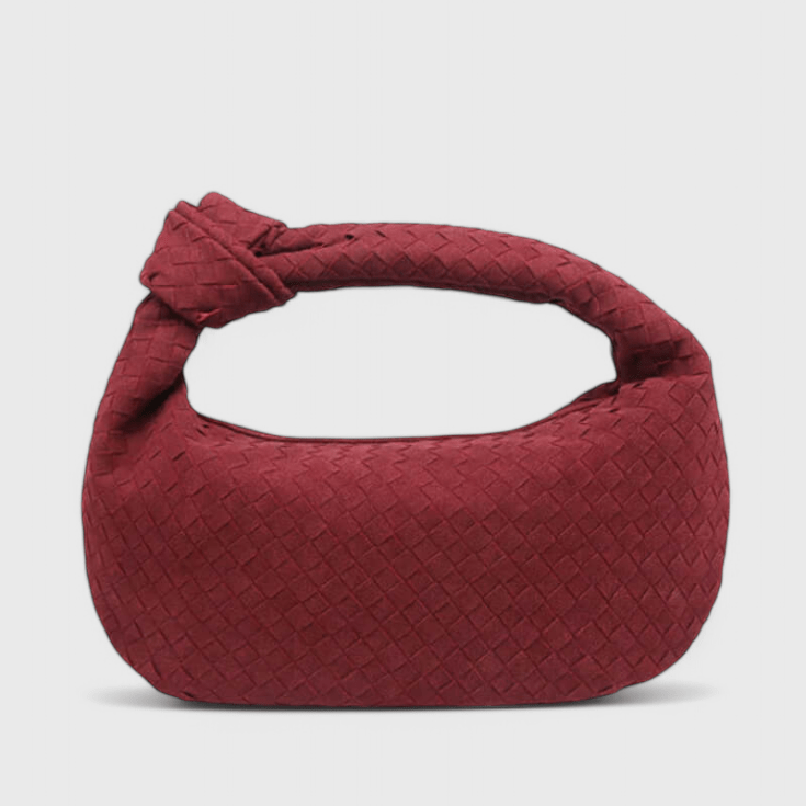 Lila | Cartera Tejida con Nudo